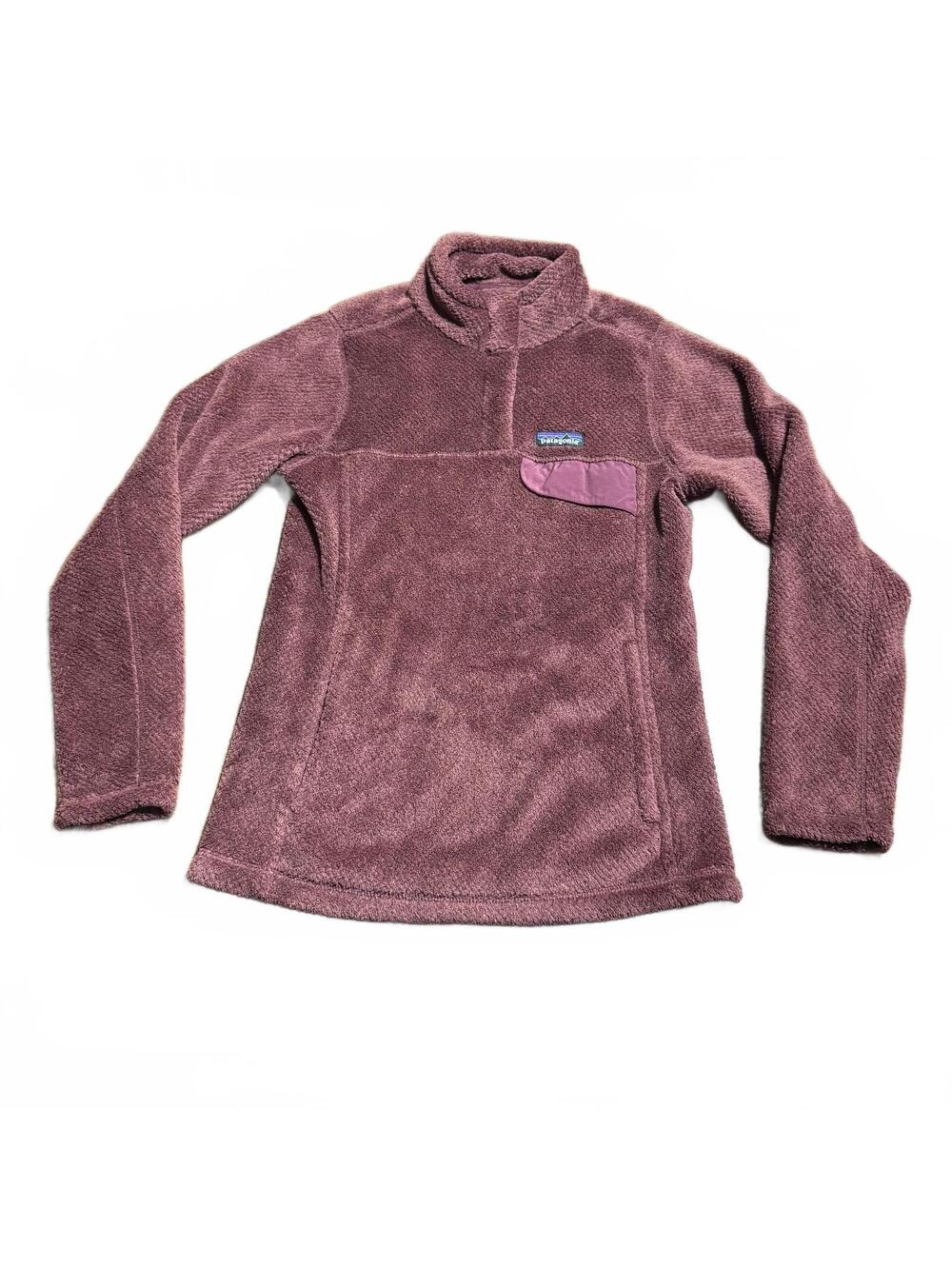 Patagonia Womens Re-Tool Snap-T Fleece Pullover S Polartec Violet 25443 Gorpcore - Picture 12 of 13
